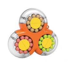 Load image into Gallery viewer, 4 PCS  Rotating Magic Beans Decompression Educational Toys Children Fingertip Rubik Cube Toys