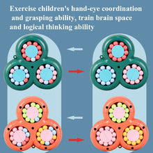 Load image into Gallery viewer, 4 PCS  Rotating Magic Beans Decompression Educational Toys Children Fingertip Rubik Cube Toys