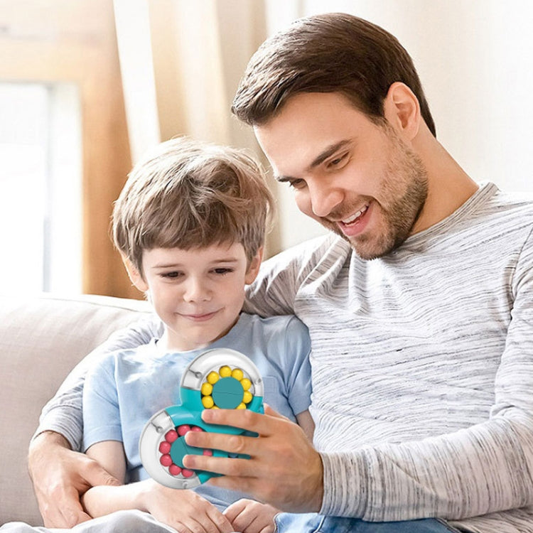 4 PCS  Rotating Magic Beans Decompression Educational Toys Children Fingertip Rubik Cube Toys