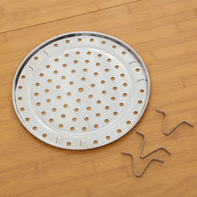 Load image into Gallery viewer, 2 PCS Multifunctional Stainless Steel Three-leg Steamed Bun Steamed Rack, 20cm, 22cm, 24cm