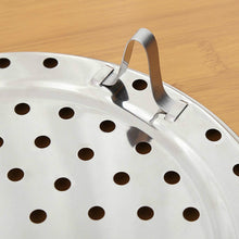 Load image into Gallery viewer, 2 PCS Multifunctional Stainless Steel Three-leg Steamed Bun Steamed Rack, 20cm, 22cm, 24cm