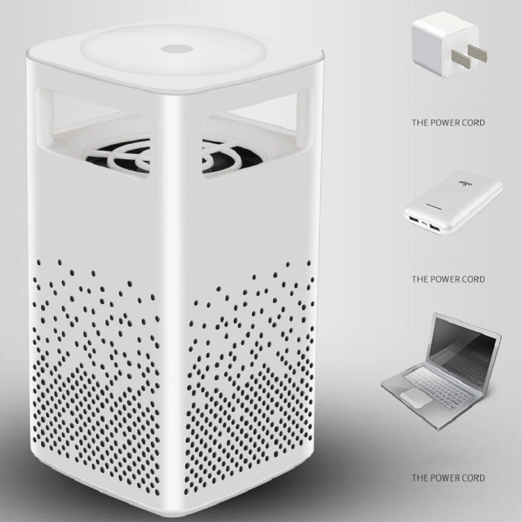 Household Mute Inhalation Photocatalyst USB Physical Mosquito Killer, Small A-White, Small A- Black, 365-White, 365-Black, Small Q-Black, Small Q-White