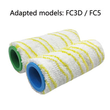 Load image into Gallery viewer, 1 Pair HJ-PJ-0118 Washing Machine Accessories Cleaning Brush Roller Set For Ka/Rcher FC3D FC5
