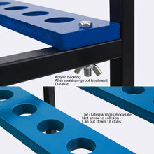 Load image into Gallery viewer, PGM Golf Club Display Stand 18-Hole Double-Layer Rack