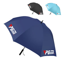 Load image into Gallery viewer, PGM YS005 Golf Umbrella Self-Contained Electric Fan Sunscreen Umbrella, Dark Blue, Black, Lake Blue