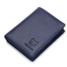 Load image into Gallery viewer, BUFF CAPTAIN 027 Men Short Anti-Theft Wallet Leather Multi-Card Thicken Wallet, Black, Brown, Luxurious Ash, Blue