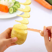 Load image into Gallery viewer, Carrot Spiral Slicer Vegetable Potato Cutter, Carrot Spiral Slicer (Green), Carrot Spiral Slicer (Blue)