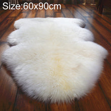 Load image into Gallery viewer, Pure Real Wool Sofa Cushion Fur Full Whole Sheepskin Carpet Window Decoration Mat, 60x90cm, 65x100cm, 65x110cm, 80x120cm