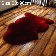 Load image into Gallery viewer, Pure Real Wool Sofa Cushion Fur Full Whole Sheepskin Carpet Window Decoration Mat, 60x90cm, 65x100cm, 65x110cm, 80x120cm