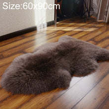 Load image into Gallery viewer, Pure Real Wool Sofa Cushion Fur Full Whole Sheepskin Carpet Window Decoration Mat, 60x90cm, 65x100cm, 65x110cm, 80x120cm