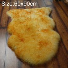 Load image into Gallery viewer, Pure Real Wool Sofa Cushion Fur Full Whole Sheepskin Carpet Window Decoration Mat, 60x90cm, 65x100cm, 65x110cm, 80x120cm