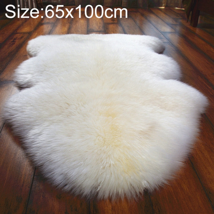Pure Real Wool Sofa Cushion Fur Full Whole Sheepskin Carpet Window Decoration Mat, 60x90cm, 65x100cm, 65x110cm, 80x120cm