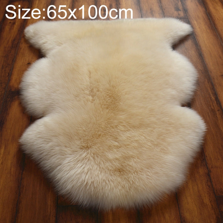 Pure Real Wool Sofa Cushion Fur Full Whole Sheepskin Carpet Window Decoration Mat, 60x90cm, 65x100cm, 65x110cm, 80x120cm
