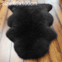 Load image into Gallery viewer, Pure Real Wool Sofa Cushion Fur Full Whole Sheepskin Carpet Window Decoration Mat, 60x90cm, 65x100cm, 65x110cm, 80x120cm