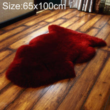 Load image into Gallery viewer, Pure Real Wool Sofa Cushion Fur Full Whole Sheepskin Carpet Window Decoration Mat, 60x90cm, 65x100cm, 65x110cm, 80x120cm