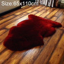 Load image into Gallery viewer, Pure Real Wool Sofa Cushion Fur Full Whole Sheepskin Carpet Window Decoration Mat, 60x90cm, 65x100cm, 65x110cm, 80x120cm
