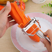 Load image into Gallery viewer, Multifunction Stainless Steel Vegetable Peeler Double Planing Grater, Double Planing Grater