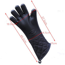 Load image into Gallery viewer, Extended Silicone Non-slip Gloves Resistant To High Temperatures Insulated Microwave Ovens Anti-scalding Gloves, Extended Silicone Gloves