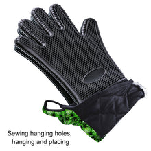 Load image into Gallery viewer, Extended Silicone Non-slip Gloves Resistant To High Temperatures Insulated Microwave Ovens Anti-scalding Gloves, Extended Silicone Gloves