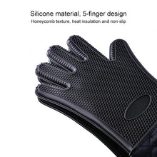 Load image into Gallery viewer, Extended Silicone Non-slip Gloves Resistant To High Temperatures Insulated Microwave Ovens Anti-scalding Gloves, Extended Silicone Gloves