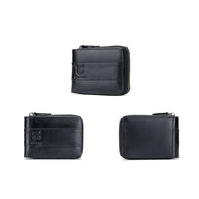 Load image into Gallery viewer, BUFF CAPTAIN 025 Leather Short Horizontal First-Layer Cowhide Wallet Multi-Function Card Tap Wallet