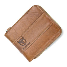 Load image into Gallery viewer, BUFF CAPTAIN 025 Leather Short Horizontal First-Layer Cowhide Wallet Multi-Function Card Tap Wallet