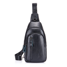 Load image into Gallery viewer, BUFF CAPTAIN 100 Men Leather Crossbody Shoulder Bag First-Layer Cowhide Multi-Function Sports Casual Chest Bag, Black, Brown, Yellow Brown