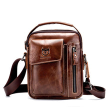 Load image into Gallery viewer, BUFF CAPTAIN 037 First-Layer Cowhide Messenger Bag Male Sports Soft Leather Shoulder Bag