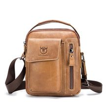 Load image into Gallery viewer, BUFF CAPTAIN 037 First-Layer Cowhide Messenger Bag Male Sports Soft Leather Shoulder Bag