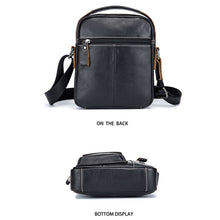 Load image into Gallery viewer, BUFF CAPTAIN 037 First-Layer Cowhide Messenger Bag Male Sports Soft Leather Shoulder Bag