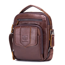 Load image into Gallery viewer, BUFF CAPTAIN 777 Men Leather Shoulder Bag First-Layer Cowhide Retro Large Capacity Satchel