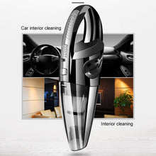 Load image into Gallery viewer, Wet And Dry Handheld High-Power Portable Car Vacuum Cleaner, R-6052C Vacuum Cleaner with USB Cable (Black), No-Wired Vacuum Cleaner, US Plug, Handle Vacuum Cleaner, US Plug (Red)
