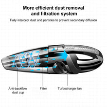 Load image into Gallery viewer, Wet And Dry Handheld High-Power Portable Car Vacuum Cleaner, R-6052C Vacuum Cleaner with USB Cable (Black), No-Wired Vacuum Cleaner, US Plug, Handle Vacuum Cleaner, US Plug (Red)