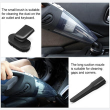 Load image into Gallery viewer, Wet And Dry Handheld High-Power Portable Car Vacuum Cleaner, R-6052C Vacuum Cleaner with USB Cable (Black), No-Wired Vacuum Cleaner, US Plug, Handle Vacuum Cleaner, US Plug (Red)