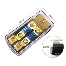 Load image into Gallery viewer, Car Audio Modification Fuse Holder Fuse Liner Fuse Splitter, 1 In 2 Out, 1 In 3 Out, 1 In 4 Out