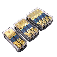 Load image into Gallery viewer, Car Audio Modification Fuse Holder Fuse Liner Fuse Splitter, 1 In 2 Out, 1 In 3 Out, 1 In 4 Out