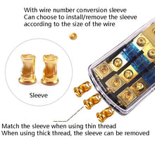 Load image into Gallery viewer, Car Audio Modification Fuse Holder Fuse Liner Fuse Splitter, 1 In 2 Out, 1 In 3 Out, 1 In 4 Out