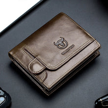 Load image into Gallery viewer, BUFF CAPTAIN 037 First-Layer Cowhide Men Leather Wallet Multi-Function Driver License Coin Purse