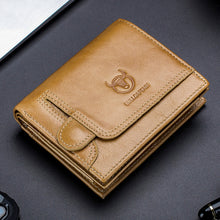 Load image into Gallery viewer, BUFF CAPTAIN 037 First-Layer Cowhide Men Leather Wallet Multi-Function Driver License Coin Purse