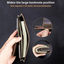 Load image into Gallery viewer, BUFF CAPTAIN 037 First-Layer Cowhide Men Leather Wallet Multi-Function Driver License Coin Purse