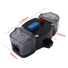 Load image into Gallery viewer, CB8 Car Route Yacht Ship Audio Refit Automatic Circuit Breaker Power Circuit Protection Insurance Switch, 50A, 60A, 80A, 100A, 150A, 200A, 250A, 300A