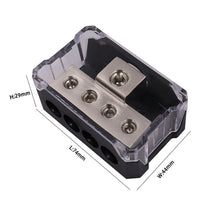 Load image into Gallery viewer, Car Audio Power Amplifier One Point Four Junction Box Hub Splitter, Hub Splitter