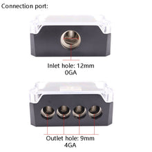 Load image into Gallery viewer, Car Audio Power Amplifier One Point Four Junction Box Hub Splitter, Hub Splitter