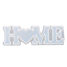Load image into Gallery viewer, DIY Crystal Epoxy Silicone Letter Mold, Anti-letter MD3300_LOVE Mold, Anti-letter MD3301_HOME Mold, Anti-letter MD3302_Family Mold, Positive Letter MD3313_LOVE Mold, Positive Letter MD3314_HOME Mold, Positive Letter MD3315_FAMILY Mold