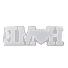 Load image into Gallery viewer, DIY Crystal Epoxy Silicone Letter Mold, Anti-letter MD3300_LOVE Mold, Anti-letter MD3301_HOME Mold, Anti-letter MD3302_Family Mold, Positive Letter MD3313_LOVE Mold, Positive Letter MD3314_HOME Mold, Positive Letter MD3315_FAMILY Mold