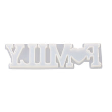 Load image into Gallery viewer, DIY Crystal Epoxy Silicone Letter Mold, Anti-letter MD3300_LOVE Mold, Anti-letter MD3301_HOME Mold, Anti-letter MD3302_Family Mold, Positive Letter MD3313_LOVE Mold, Positive Letter MD3314_HOME Mold, Positive Letter MD3315_FAMILY Mold