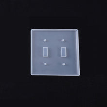 Load image into Gallery viewer, Crystal Epoxy Mirror Porous Socket Button Data Line Switch Panel Silicone Mold, Style One, Style Two, Style Three, Style Four, Style Five, Style Six