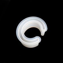 Load image into Gallery viewer, C Type Bracelet Half-Opening Mould DIY Crystal Epoxy Silicone Mould, MD1005