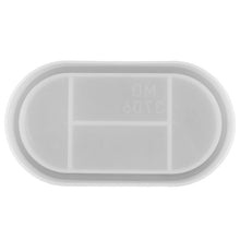 Load image into Gallery viewer, Oval Dish Silicone Mold DIY Crystal Glue Storage Box Mold, MD3706