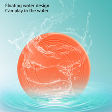 Load image into Gallery viewer, Pet Toy Flying Disc Pet Interactive Training Floating Water Bite-Resistant Soft Flying Disc, Orange, Black, Red, Purple, Blue, Yellow, Green